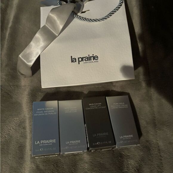 Other - La Prairie White and Gray Serum & Face Oil Collection